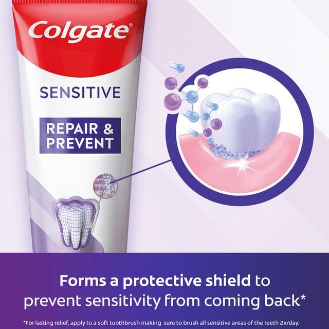 Colgate 75ml Sensitive Repair & Prevent + Multi Protection Toothpaste - gallery image 5