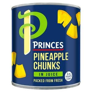 Princes 432g Pineapple Chunks in Juice Canned Fruit