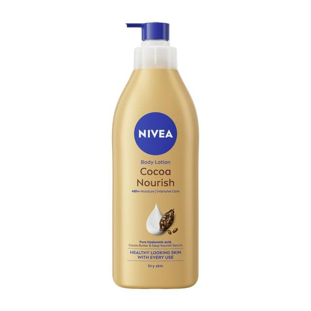 NIVEA Cocoa Nourish 48h Intensive Care Body Lotion 400ml - gallery image 1