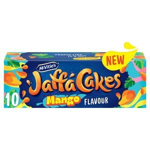 McVitie's 10 x Mango Flavour Original Chocolate Jaffa Biscuit Cakes 110g
