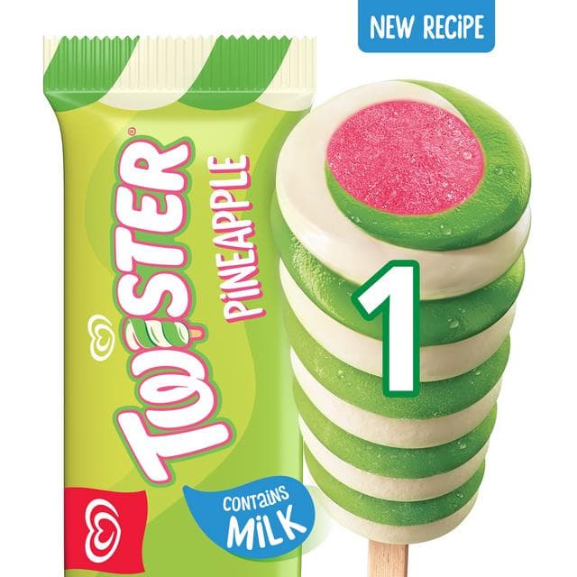 Twister 80ml Pineapple Ice Cream Lolly - gallery image 5