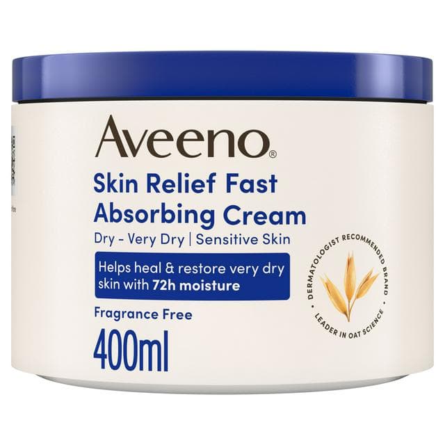Aveeno 400ml Skin Relief Fast Absorbing Body Cream - gallery image 1