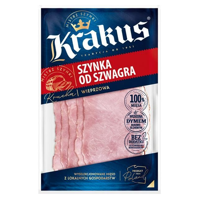 Krakus 90g Pork Ham - gallery image 1