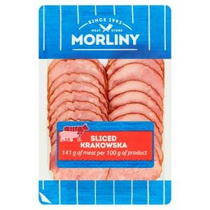 Morliny 80g Sliced Krakowska Sausage Slices