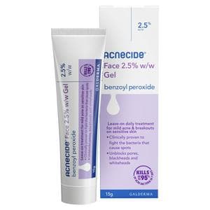 Acnecide Face Gel 2.5% 15g