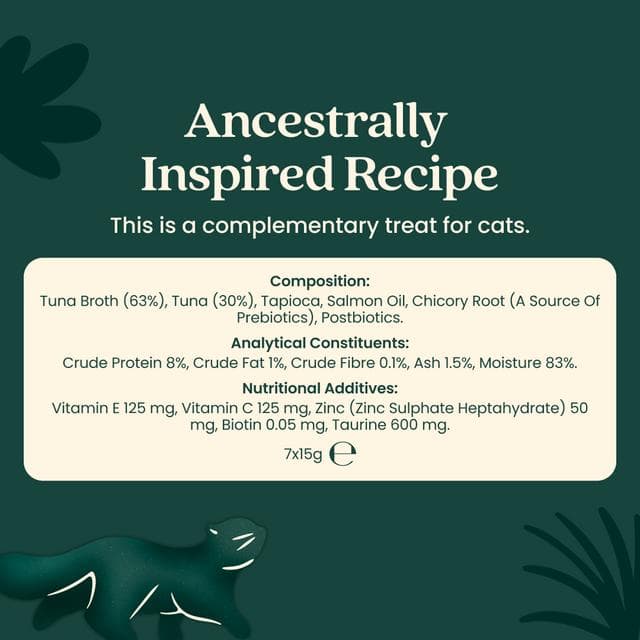 Untamed 7 x 15g Tuna Puree Lickable Cat Treats - gallery image 4