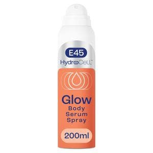 E45 HydroCell 200ml Glow Hydrating Body Lotion Serum Spray with Vitamin C + Niacinamide