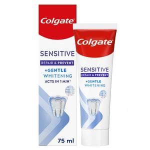 Colgate 75ml Sensitive Repair & Prevent + Gentle Whitening Toothpaste