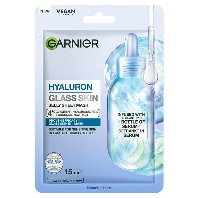 Garnier Hyaluron Glass Skin Jelly Sheet Mask - gallery image 1