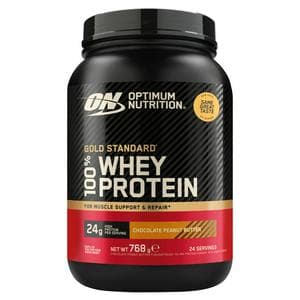 Optimum Nutrition 768g Chocolate Peanut Butter Gold Standard 100% Whey Protein