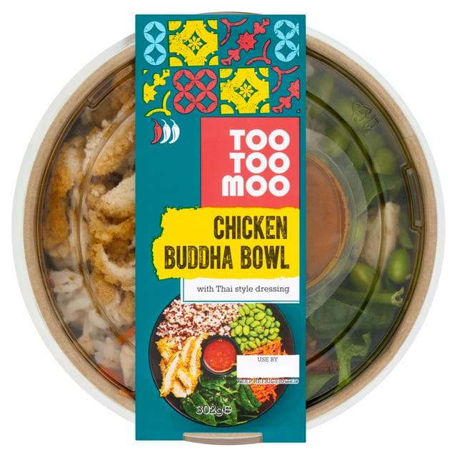 Tootoomoo 302g Thai Style Dressing Chicken Buddha Bowl - gallery image 1