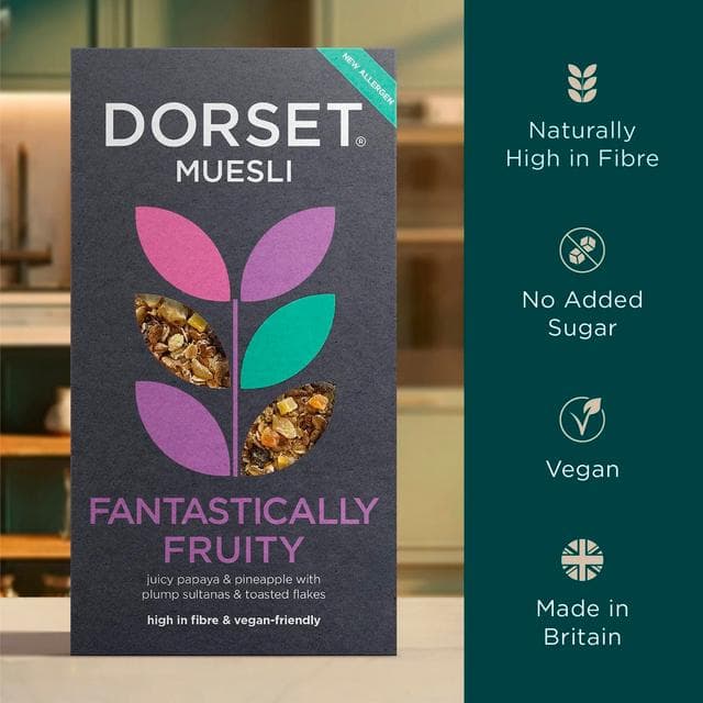 Dorset Cereals 500g Fantastically Fruity Breakfast Muesli - gallery image 4