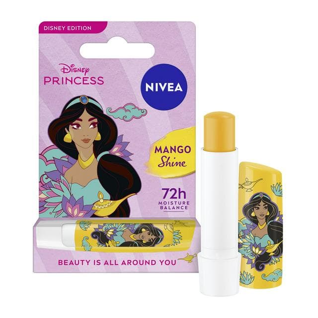 NIVEA Mango Shine Disney Jasmine Lip Balm 4.80g - gallery image 1
