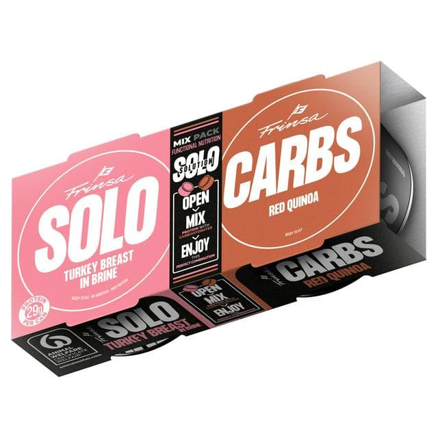 Frinsa Solo 280g Mix Pack Turkey Breast & Carbs Red Quinoa In Brine - gallery image 1