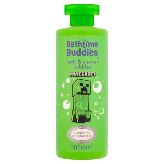 Bathtime Buddies 300ml Minecraft Bath & Shower Bubbles - gallery image 1