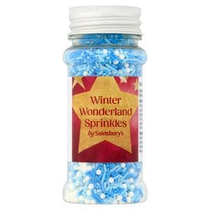 Sainsbury's 65g Winter Wonderland Sprinkles