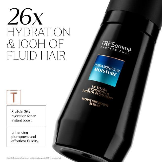 TRESemmé 100ml Hydra Molecular Moisture Boost Hair Serum - gallery image 2