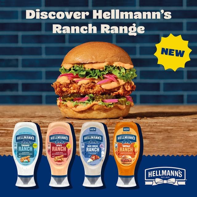 Hellmann's 430ml Creamy Ranch Mayo Sauce - gallery image 5