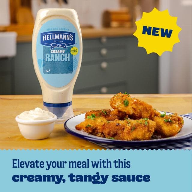 Hellmann's 430ml Creamy Ranch Mayo Sauce - gallery image 6
