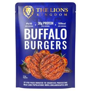 The Lions Kingdom 240g Buffalo Burgers