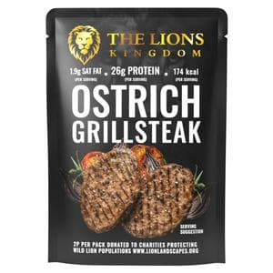 The Lions Kingdom 240g Ostrich Grill Steak