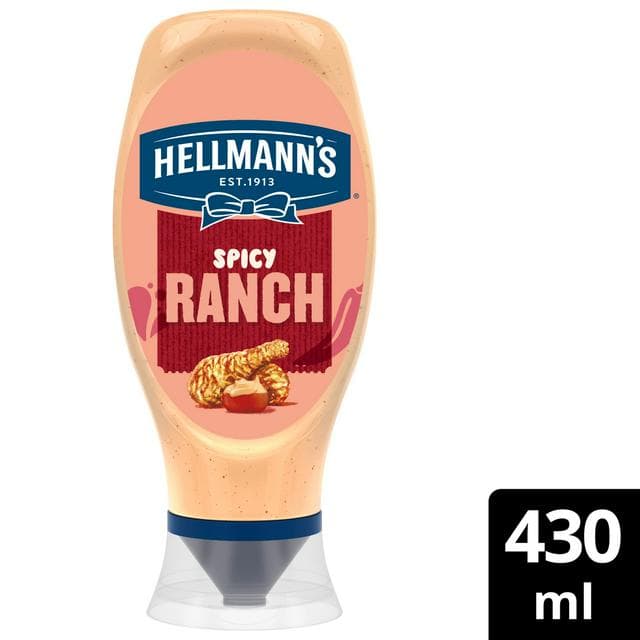 Hellmann's 430ml Spicy Ranch Mayo Sauce - gallery image 1