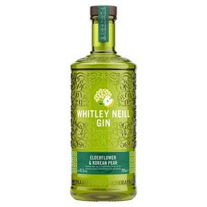 Whitley Neill 70cl Elderflower & Korean Pear Gin Bottle