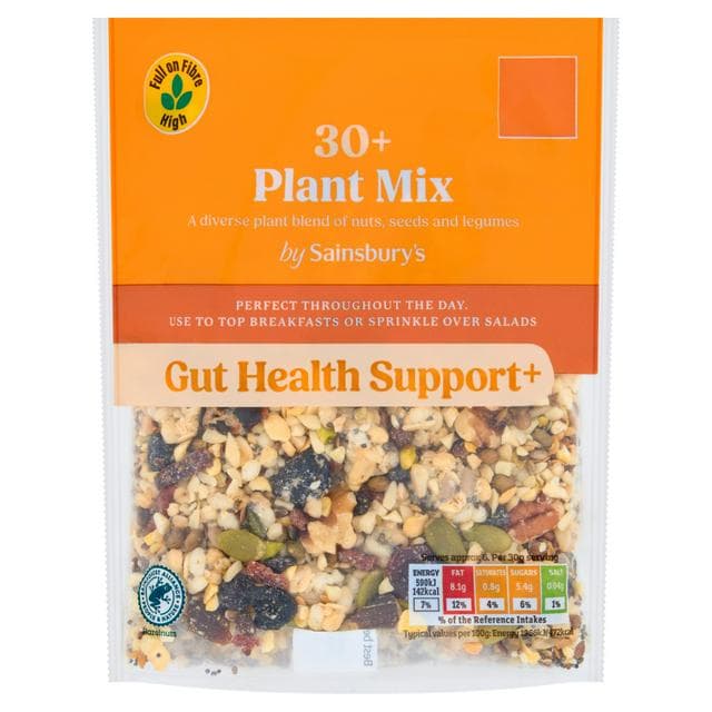 Sainsbury's 200g Gut Health Support 30+ Plant Mix - gallery image 1