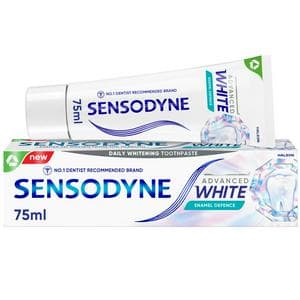 Sensodyne 75ml Advanced White Enamel Defence Toothpaste