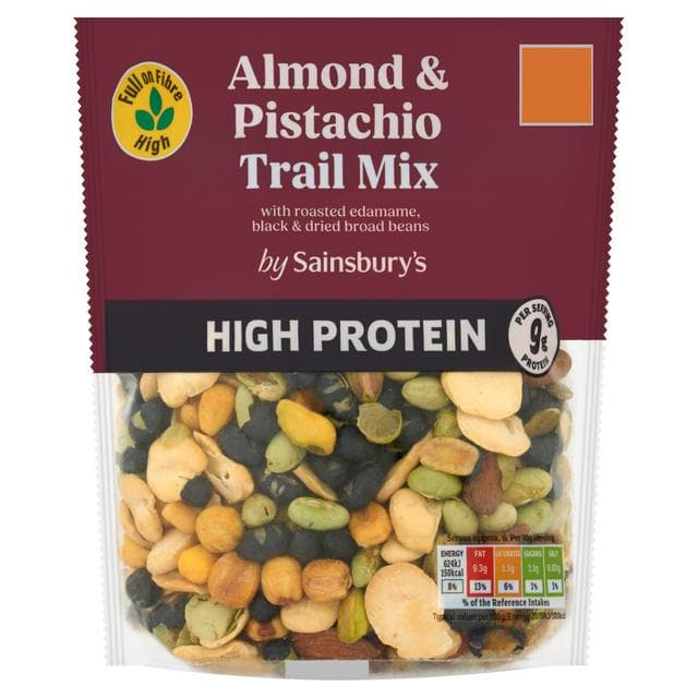 Sainsbury's 200g Peanut, Almond & Pista Trail Mix - gallery image 1