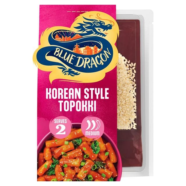 Blue Dragon 281g Korean Style Topokki Meal Kit - gallery image 1