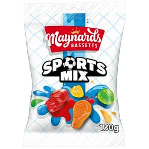 Maynards Bassetts 130g Sports Mix Sweets Bag