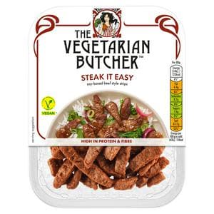 The Vegetarian Butcher 160g Steak It Easy Vegan Beef Style Strips