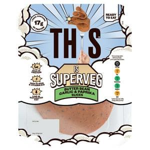 This is 95g Butter Bean Garlic & Paprika Superveg Slices