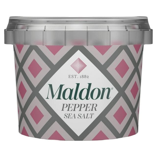 Maldon 50g Pepper Sea Salt - gallery image 1