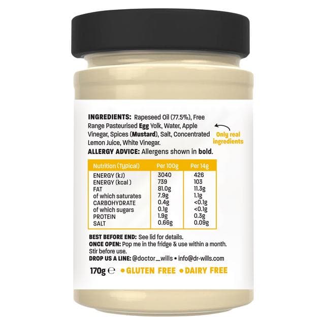 Dr. Will's 170g Classic Mayonnaise - gallery image 2