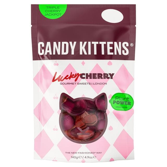 Candy Kittens 140g Lucky Cherry Gourmet Sweets Bag - gallery image 1