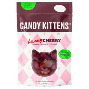 Candy Kittens 140g Lucky Cherry Gourmet Sweets Bag