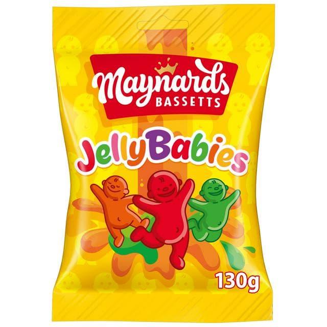 Maynards Bassetts Jelly Babies 130g Candy - gallery image 1