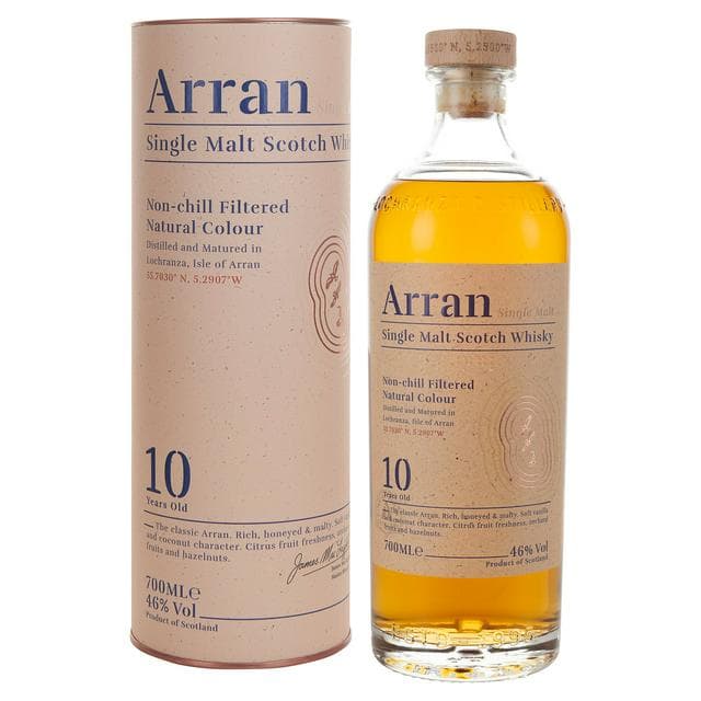 Arran 70cl Single Malt Scotch Whisky Bottle - gallery image 1