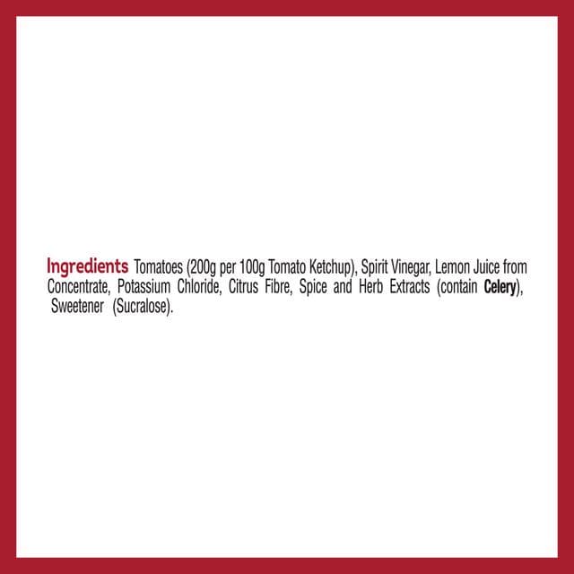 Heinz 800ml Zero Added Salt & Sugar Tomato Ketchup - gallery image 6