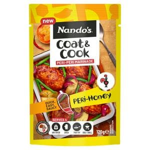 Nando's 120g Coat & Cook Peri Peri Honey Marinade Sauce