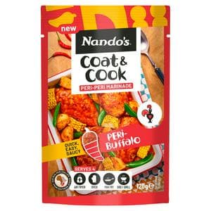 Nando's 120g Buffalo Coat & Cook Peri Peri Marinade Sauce