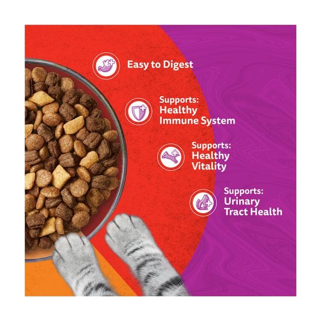 Whiskas Duo 1.9kg 1+ Meaty Combos Dry Cat Food - gallery image 3