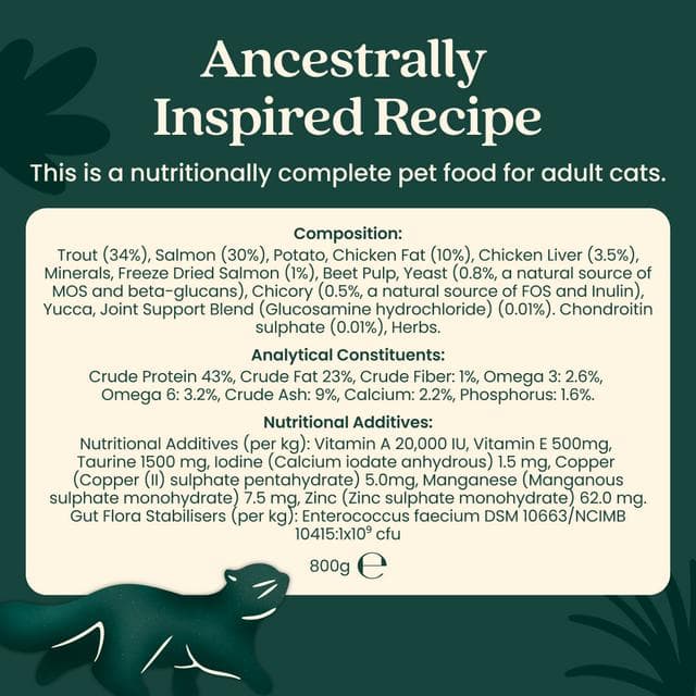 Untamed 800g Fish Feast Coated Kibble Cat Food - gallery image 5