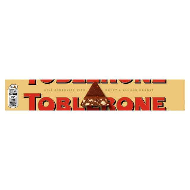 Toblerone 100g Milk Chocolate Bar - gallery image 1