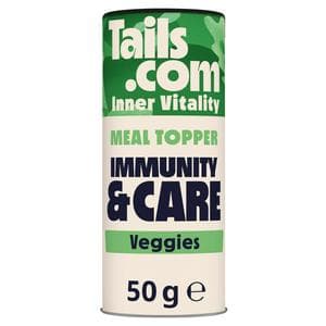Tails.com Inner Vitality 50g Immunity & Care Vibrant Veggies Sprinkles Meal Topper