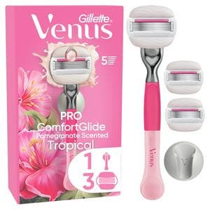 Gillette Venus Pro ComfortGlide Pomegranate Scented Tropical Women’s Razor
