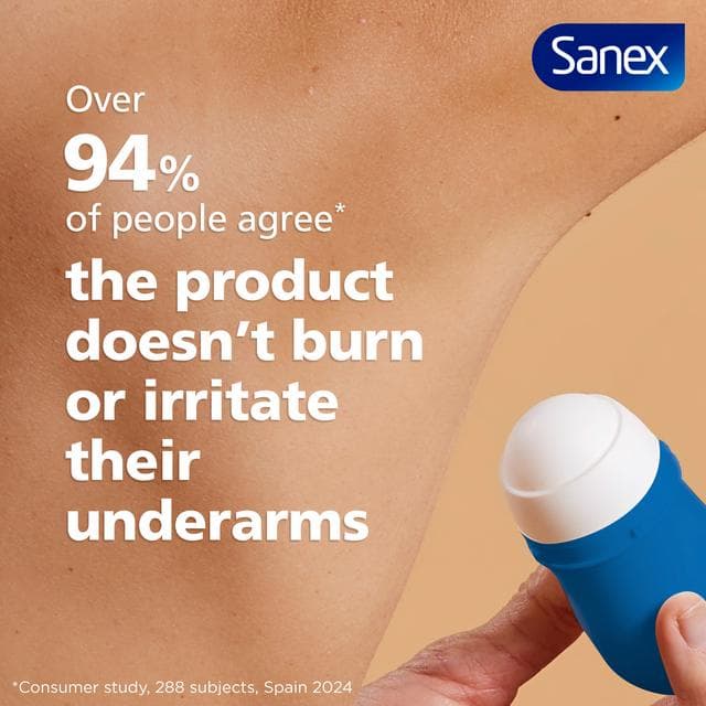 Sanex Derma Care+ 90ml Extra Control 72h Antiperspirant Roll on Deodorant - gallery image 5