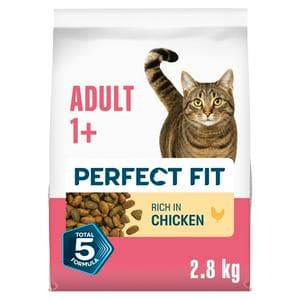 Perfect Fit 2.8kg Adult 1+ Chicken Dry Cat Food